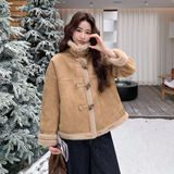 现货271-9269P195K288新款皮毛一体外套，女装短外套，浙宝271