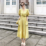 现货271-9873-P105新款连衣裙控158，女装连衣裙，浙宝271