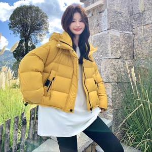现货 271-9261P355K528 新款泡芙款面包90绒羽绒服图片