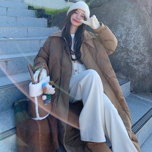 现货 美拉德色系90白鸭绒羽绒服 271-9066-P355K518图片