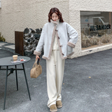 现货271-9257P195K288新款皮毛一体外套，女装短外套，浙宝271