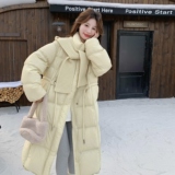 现货271-9285P435K668新款泡芙款90绒白鸭绒长款外套，女装羽绒服，浙宝271