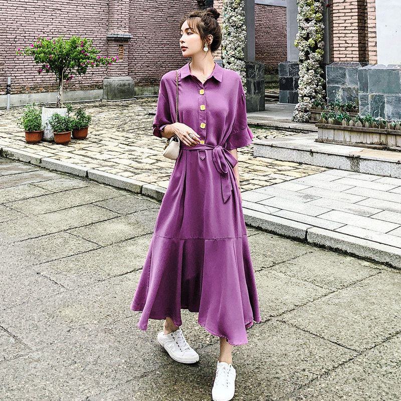 现货271-9871-P105新款连衣裙控158,女装连衣裙,浙宝271