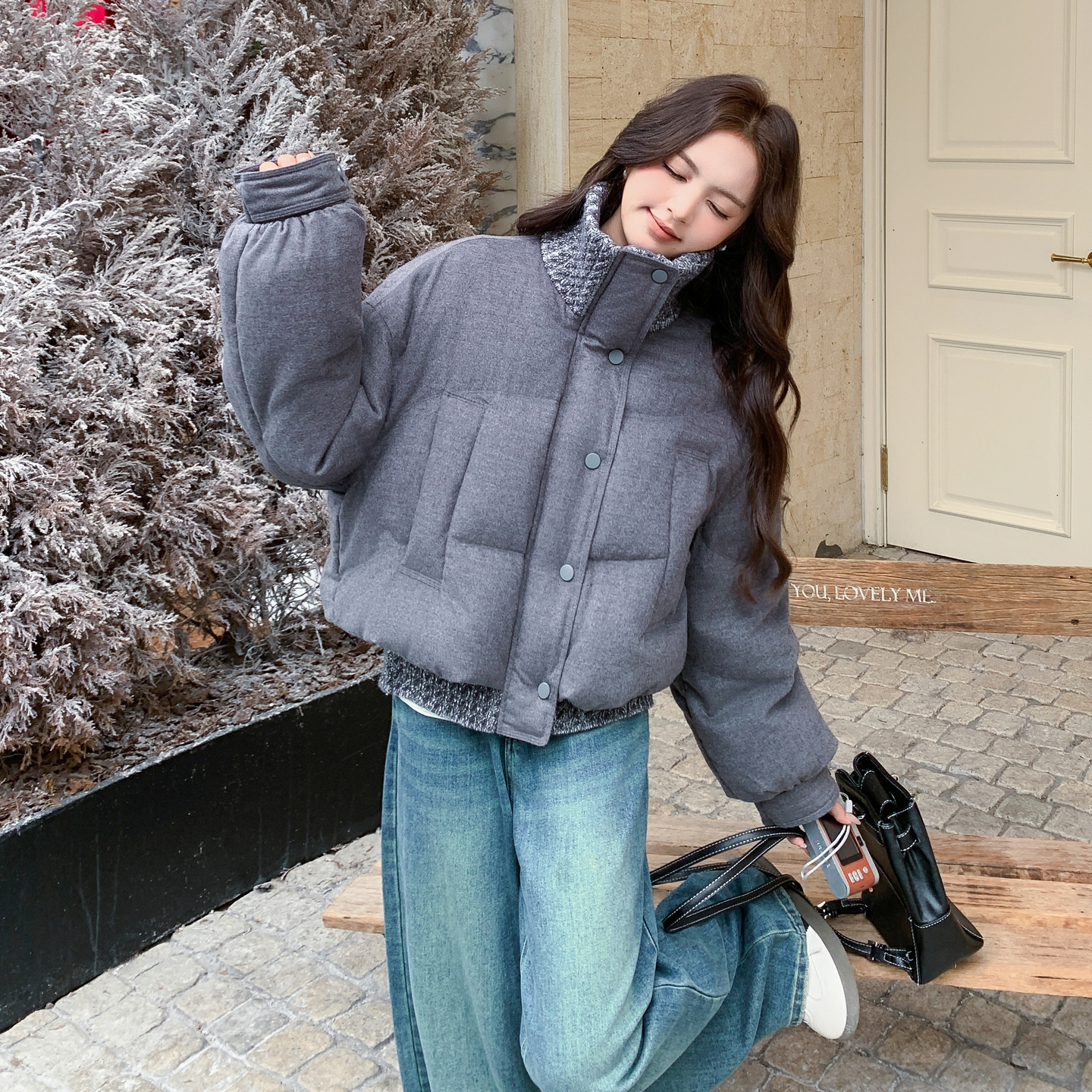 现货271-9260P335K498新款90绒羽绒服外套，女装羽绒服，浙宝271