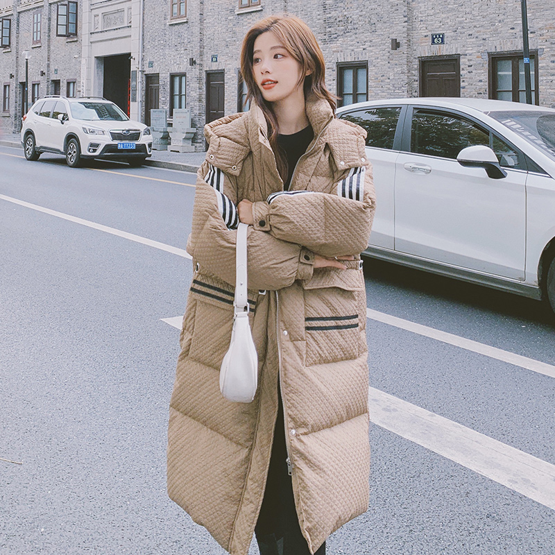 现货肌理感【泡泡小格面料】亲肤90绒羽绒服271-7601-P335控498，女装羽绒服，浙宝271