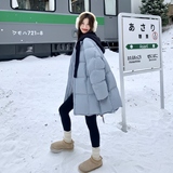 现货271-9278P375K558新款90绒羽绒服带针织帽子，女装羽绒服，浙宝271