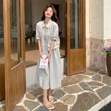 现货连衣裙+蕾丝薄外套两件套2C369-6160P145K198，女装连衣裙，浙宝271
