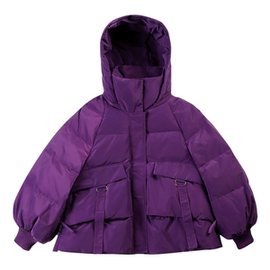 现货  退货率极低 紫色棉服 271-837-P175  控258图片