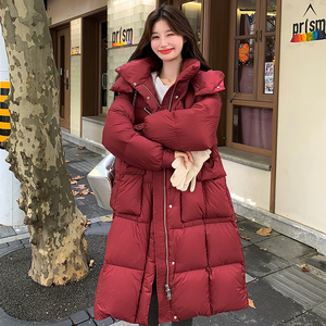 更新买家秀 现货  圣诞红喜感90白鸭绒羽绒服 271-9087-P395K558图片