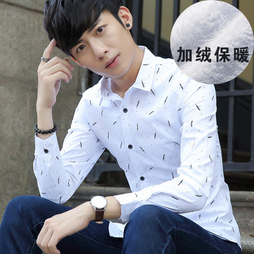 男士短袖衬衫潮流冰丝青年韩版