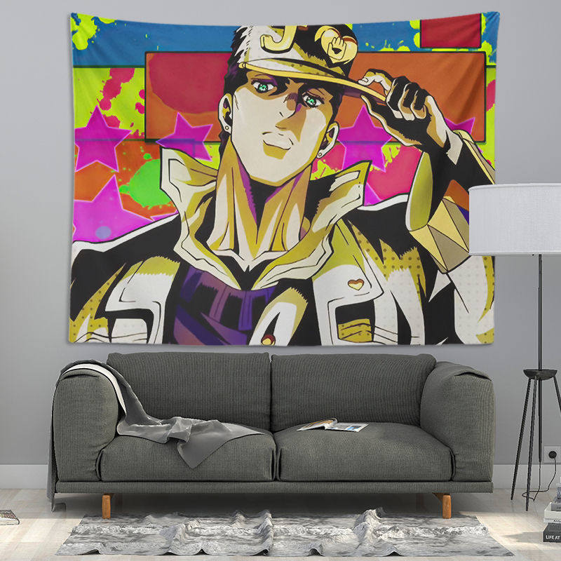 JOJO的奇妙挂布背景布