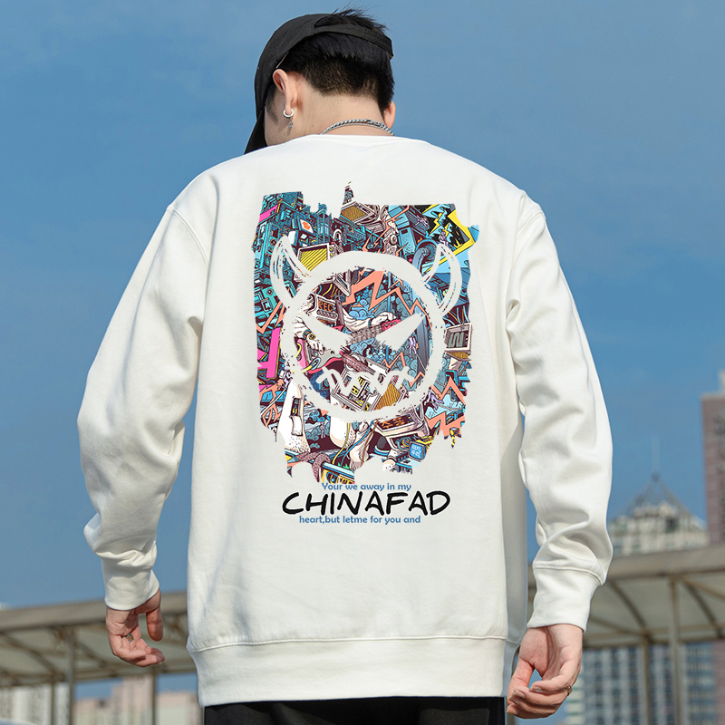 小恶魔秋季外套校园圆领卫衣