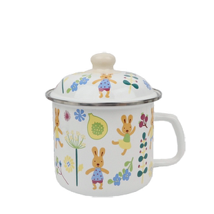 加厚珐琅搪瓷杯大容量奶杯搪瓷泡面杯打饭碗餐杯豆浆杯大茶缸餐盒