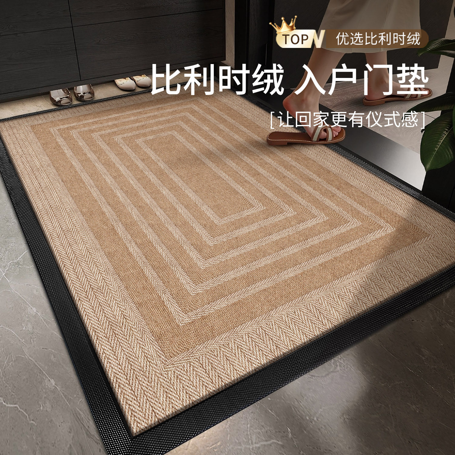 入户门地垫2026新款高级感进门脚垫室内门口玄关门垫家用防滑地毯