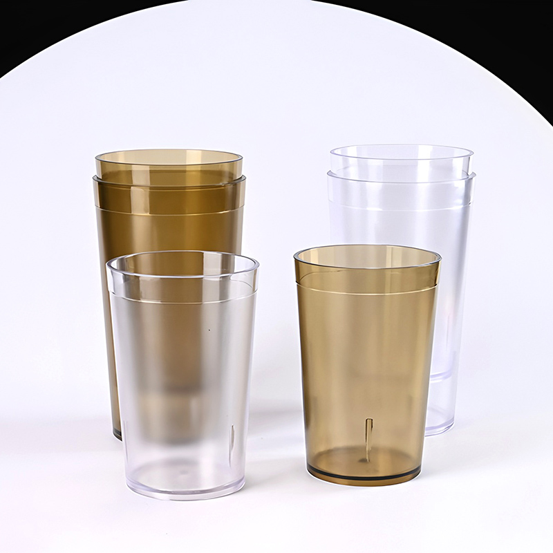 诺佰特纯色PC商用耐摔果汁杯水杯