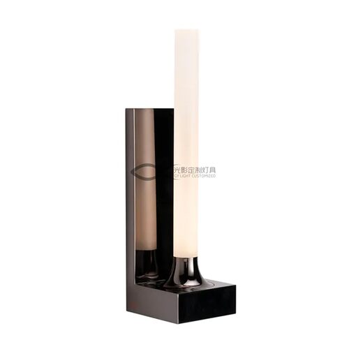 现代简约壁灯黑白拼色方形立式灯具室内装饰灯Kartell Goodnight