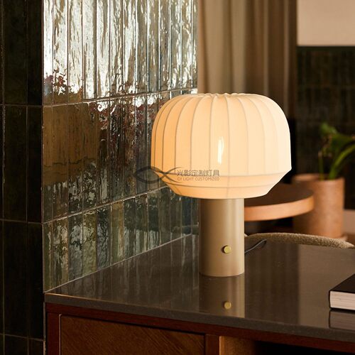 仿蚕丝灯Tradition Table Lamp中古复古吊灯卧室灯房间灯氛围台灯