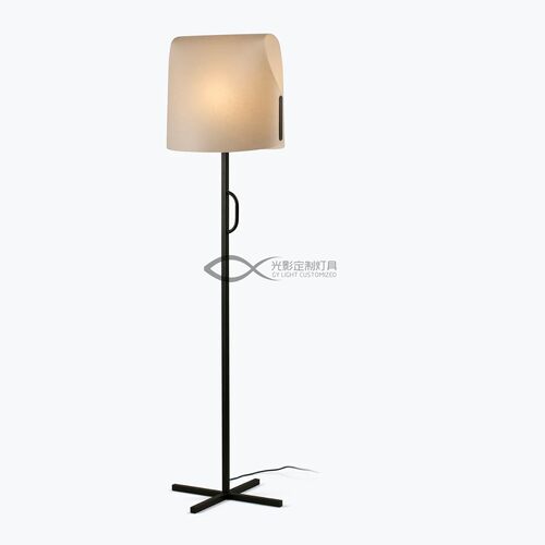 定制中古现代壁灯落地灯客厅卧室立式台灯olded Shade Table Lamp