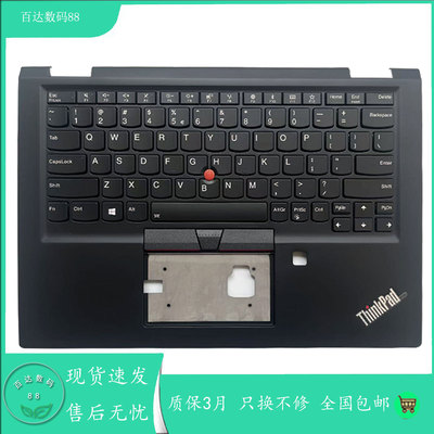 适用全新联想Thinkpad YOGA X390  X395 X13 C壳键盘US GR RU CZ