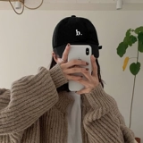 Летняя шапка, бейсболка, кепка с буквами, солнцезащитная шляпа, в корейском стиле, популярно в интернете, буква B