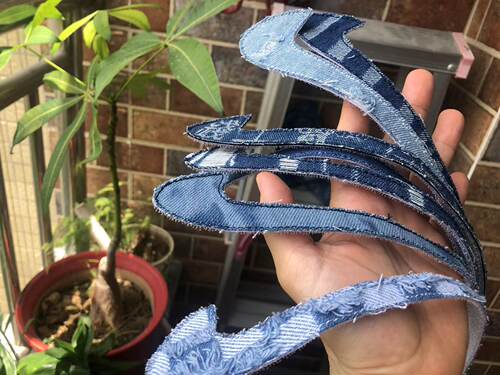 魔术贴连勾钩子dunk clot软木塞定制配件牛仔水洗diy换勾swoosh