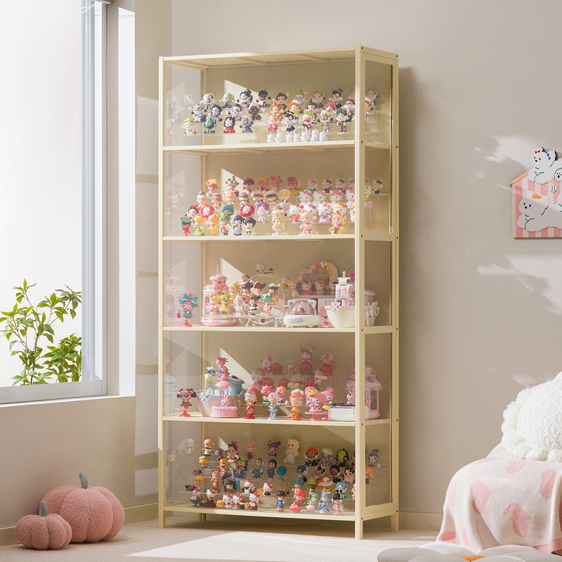 新款手办娃娃标本高透展示柜