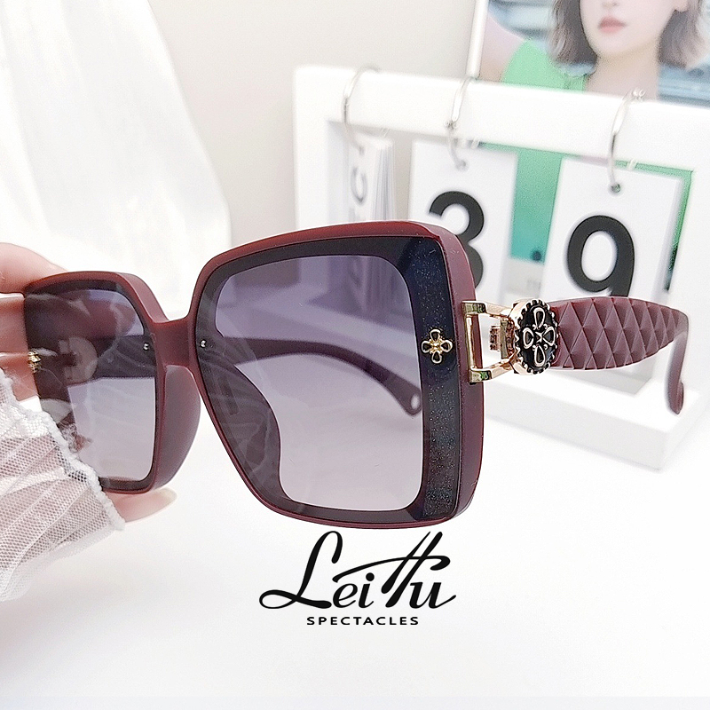 大框墨镜女优雅高级感2025新款防紫外线大脸显瘦太阳镜遮阳显脸小