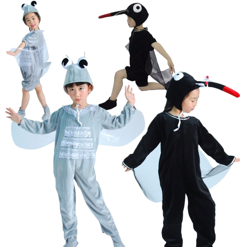 儿童苍蝇蚊子卡通动物表演服装