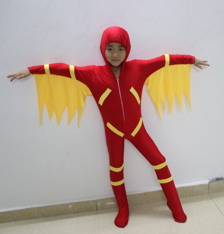 幼儿童话剧美丽的花纹舞蹈演出服装儿童火焰火苗火娃舞台表演服装