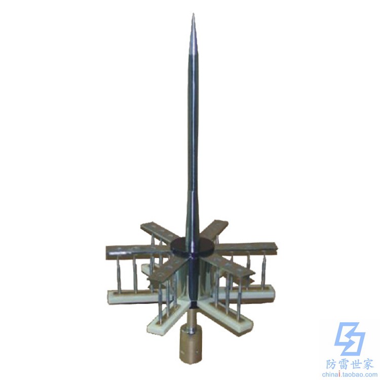 雷尔盾LEDRN预放电避雷针LDY-A6000不锈钢避雷针提前放电避雷针