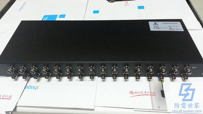 防雷世家LSL机架式16路视频监控LSL-SV-BNC/16PT浪涌保护器SPD