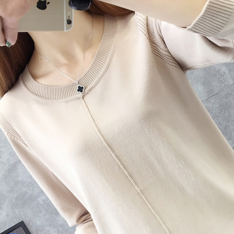 2019新款夏季女装七分袖t恤打底衫满128.00元可用104.2元优惠券