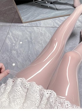 正宗马油8D油亮袜性感丝滑高密大码反光连裤袜防勾丝油光丝袜