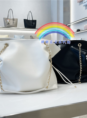 CHARLES&KEITH小CK2-20782654大容量抽绳链条流浪托特包单肩大号