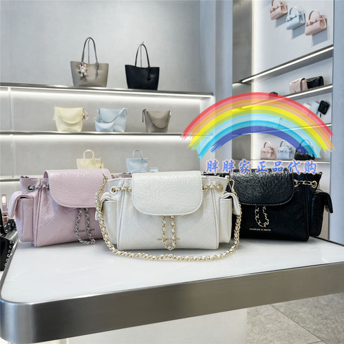 小CK单肩斜挎双肩油蜡皮包