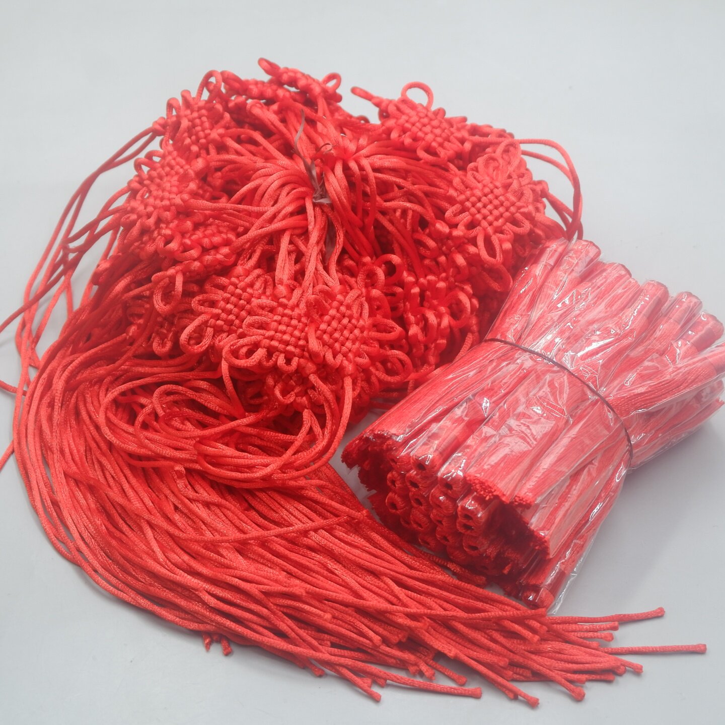 中国结小号流苏穗子编织挂件新年挂饰小中国结半成品配流苏灯笼