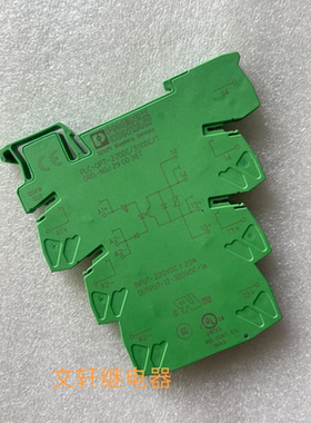菲尼克斯继电器模块PLC-OPT-220DC/300DC/1 ORD-NO：2900387
