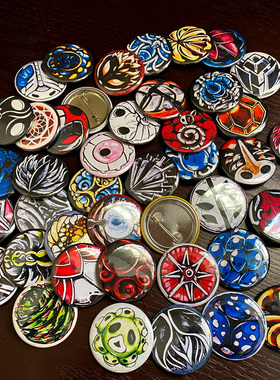 现货同款游戏周边空洞骑士HollowKnight徽章badge吧唧护符hornet