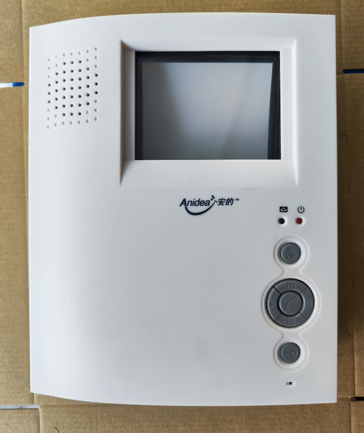 安的ANET88-E8CMN-4  E8黑白四寸免提可视分机N款 安的可视分机