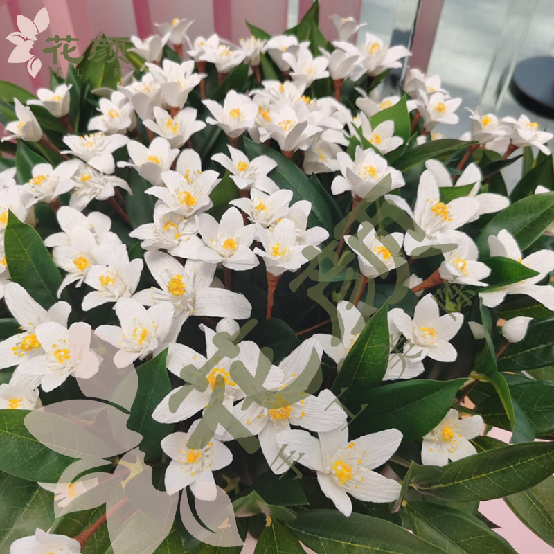 仿真桂花百合婚庆四季布景