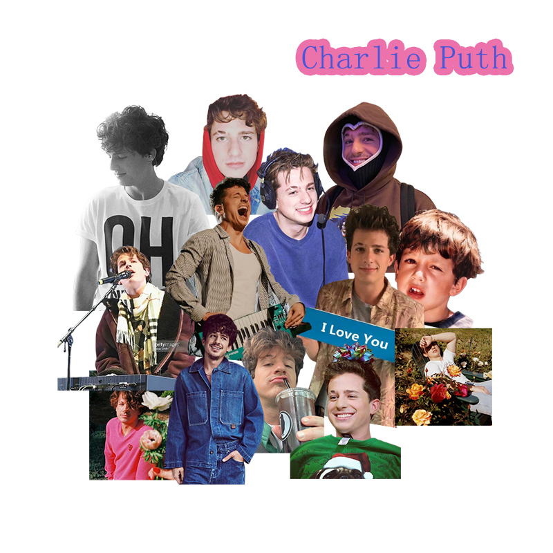 查理普斯贴纸CharliePuth断眉哥