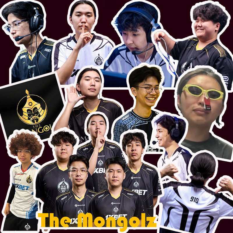 TheMongolz贴纸Techno4k910