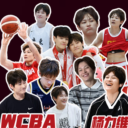 杨力维贴纸WCBA女篮运动员