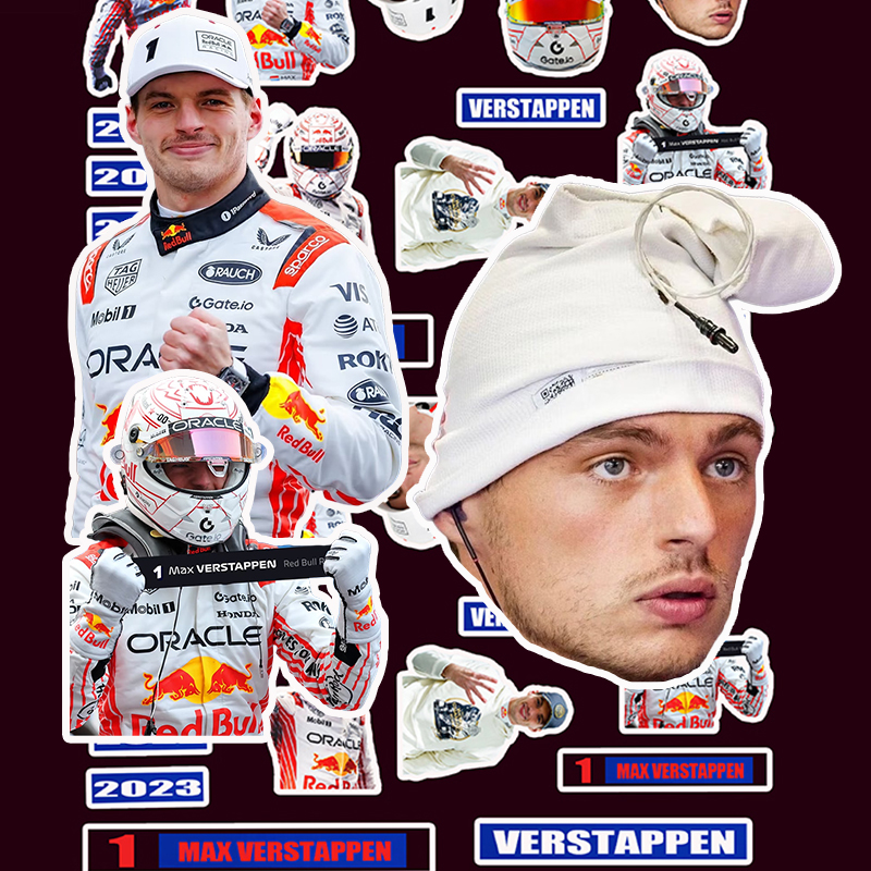 F1潘子维斯塔潘贴纸