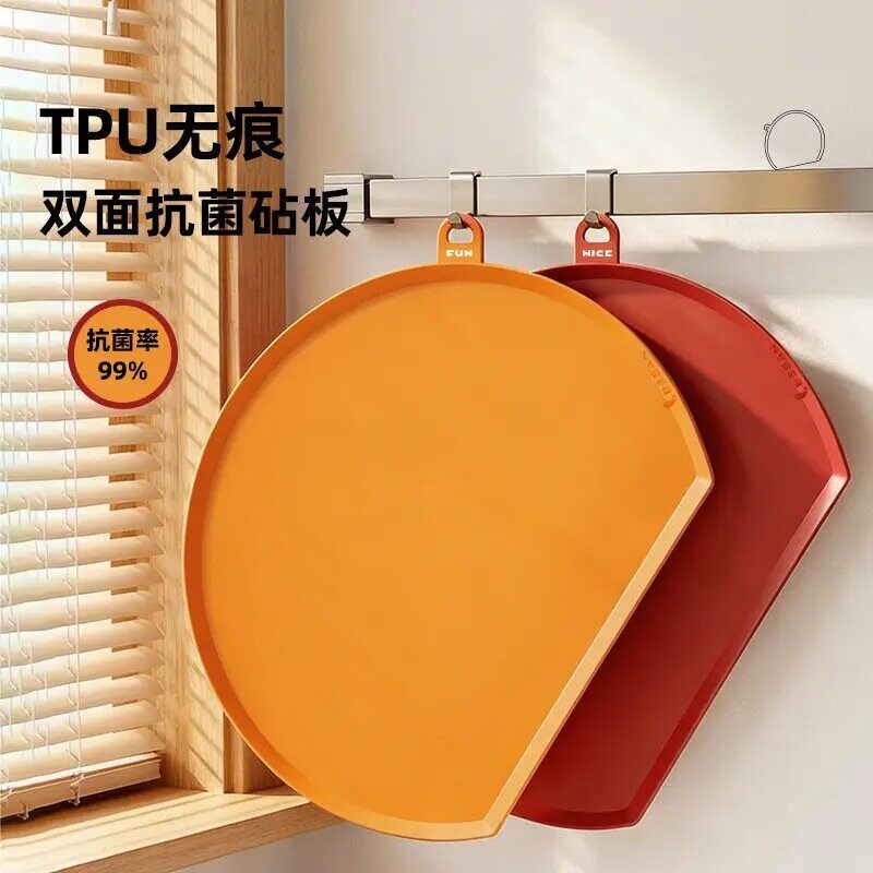 北杉挂耳款TPU抗菌菜板防霉双面图片