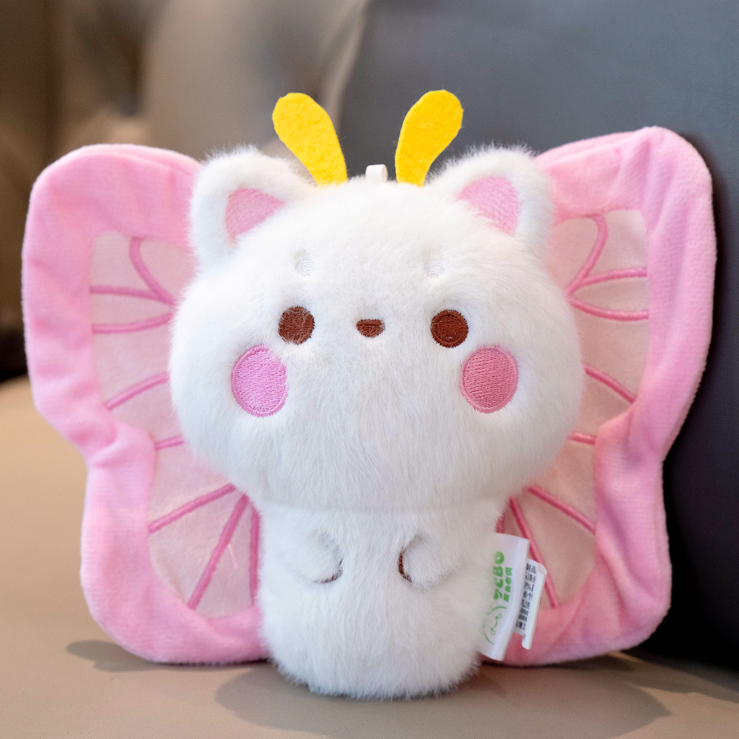 可爱猫咪小蝴蝶玩偶小狐狸公仔