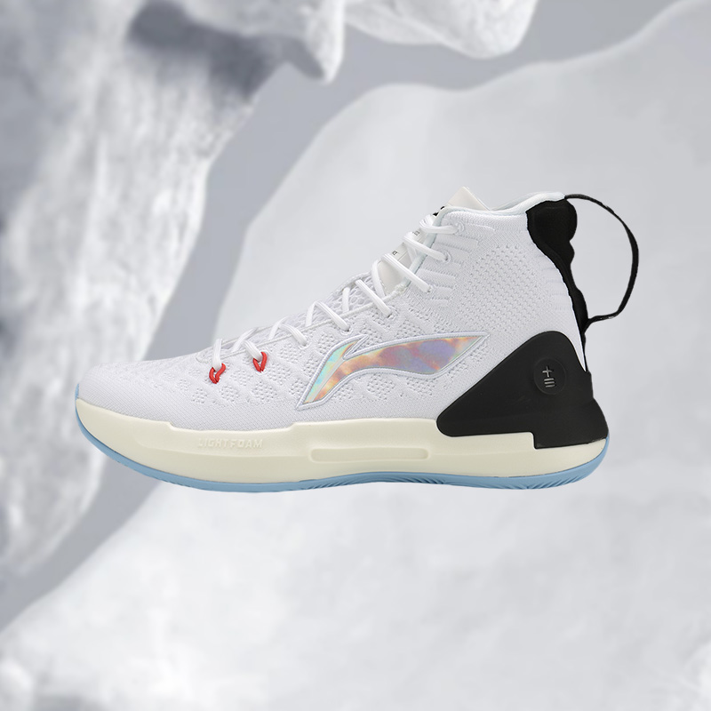 正品李宁篮球鞋驭帅13代韦德之道耐磨缓震高帮新款篮球鞋ABAP075