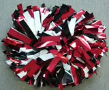 La La, Lara Team Color Ball, Цветочный мяч чирлидера, мяч Lala, цветок для рук, цветок, цветочный мяч: красный