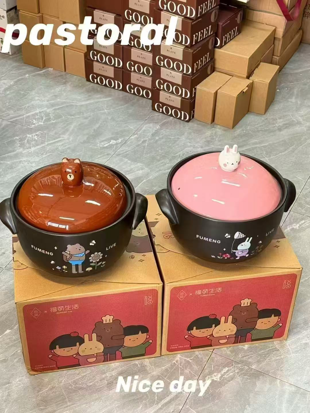 燃气灶专用陶瓷砂锅耐高温干烧