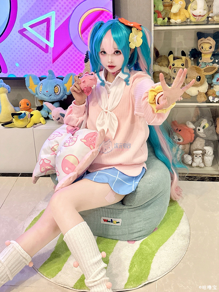 次元电台 初胖丁音cos未来联动宝cosplay可梦游戏动漫女服装含包